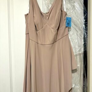 Brand new bridesmaids dress in biscotti.  purchase in store for 109.00 USD